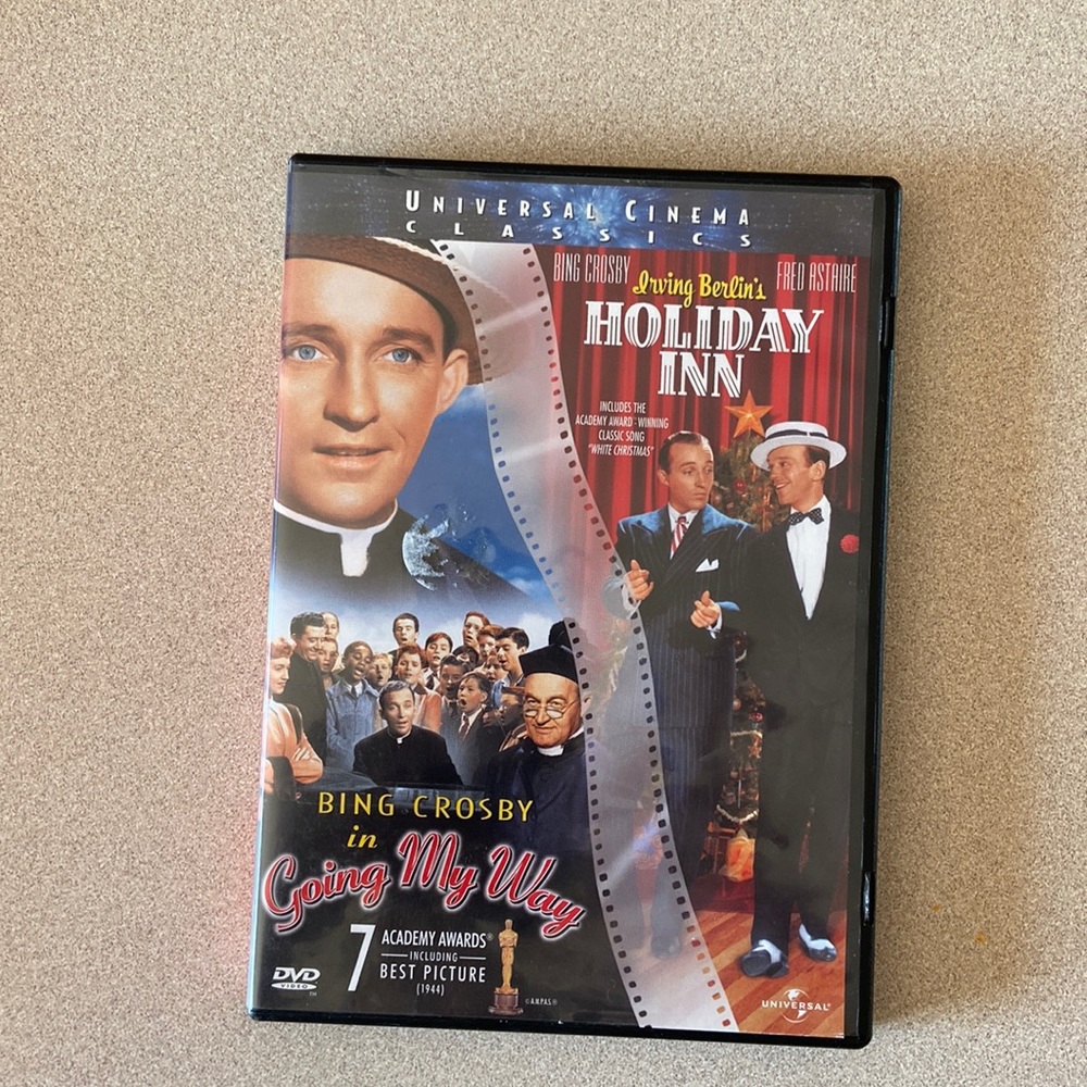 DVD movies-Bing Crosby,Fred Astaire, Irving Berlin, 2movies on dvd